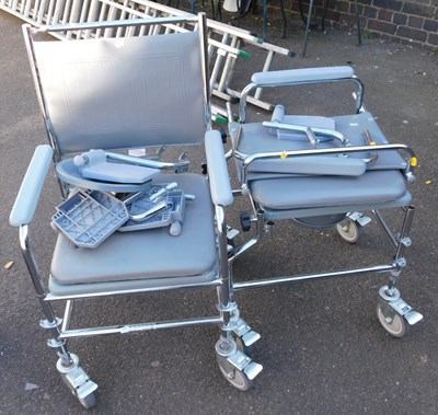 Lot 1041B - Mobility aides, comprising two wheelchairs.