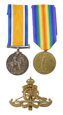 Lot 263 - A pair of World War I medals, consisting of...