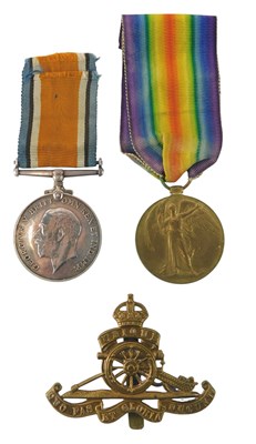 Lot 265 - A pair of World War I medals, consisting of...