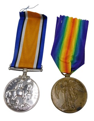 Lot 266 - An unassociated pair of First World War medals,...
