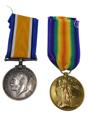 Lot 267 - An unassociated pair of First World War medals,...