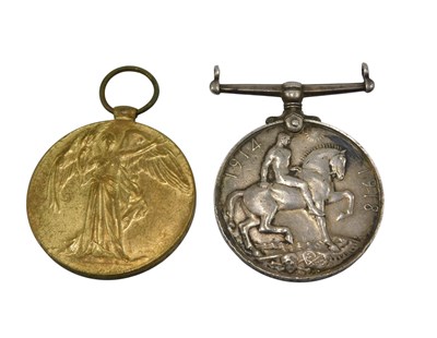 Lot 277 - An unassociated pair of First World War medals,...