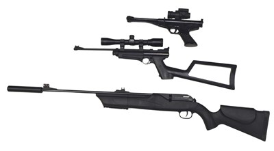 Lot 245 - A Hammerli 850 air magnum .22 air rifle,...