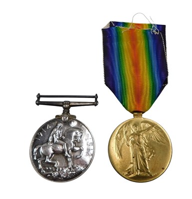 Lot 296 - A pair of First World War medals, consisting...