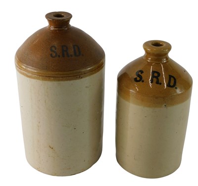 Lot 250 - An earthenware one gallon WWI period SRD...