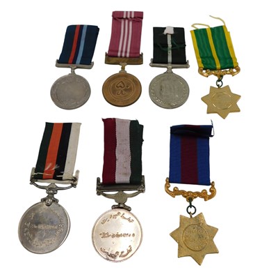 Lot 334 - A Pakistan Independence medal, stamped to the...