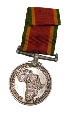 Lot 304 - The WWII South Africa service medal, Springbok...