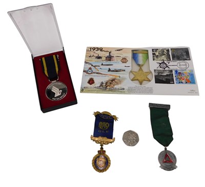 Lot 319 - Various medals, including RoSPA National Safe...