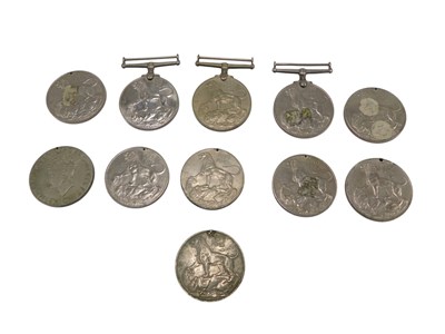 Lot 322 - A quantity of British 1939/45 medals and discs,...