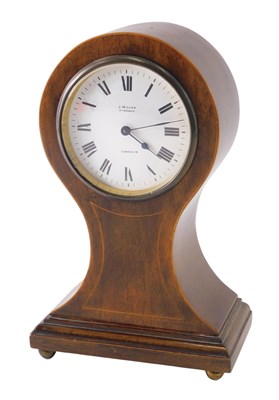 Lot 104 - An Edwardian mahogany and boxwood strung...