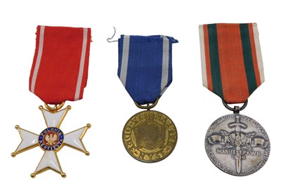 Lot 331 - A collection of medals, to include the Order...