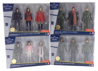 Lot 117 - Four Doctor Who limited edition collector...