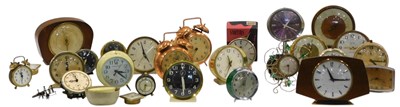 Lot 234 - A quantity of mainly alarm clocks, to include...