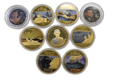 Lot 349 - Various cupronickel coins to commemorate the...