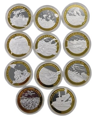 Lot 353 - A set of twelve Defining Moments of World War...