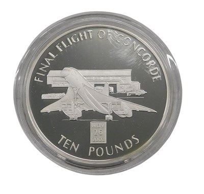Lot 360 - A 2006 5oz silver The Concorde Milestones...
