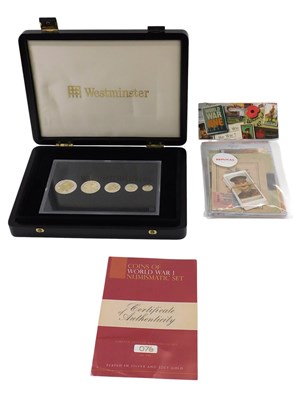 Lot 362 - A Coins of World War II numismatic set, made...