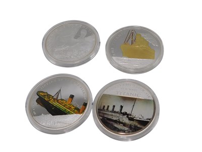 Lot 381 - A set of four 100th anniversary of the Titanic...
