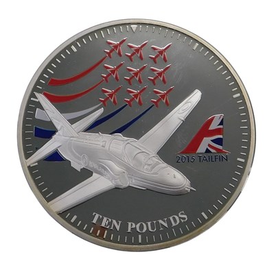 Lot 503 - A 2015 Red Arrows display season Jersey silver...