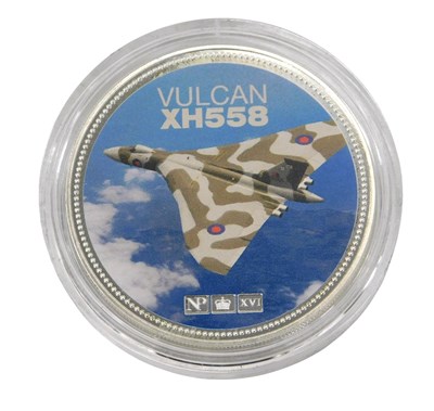 Lot 498 - An Avro-Vulcan two ounce silver Numisproof...