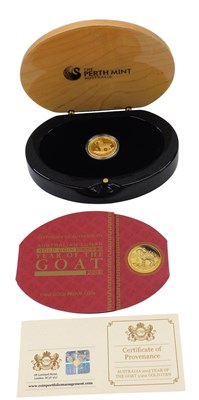Lot 40 - An Australian Perth Mint 2015 Year of the Goat...
