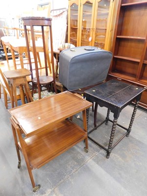 Lot 1561 - A group of furniture, to include a Victorian...