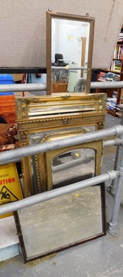 Lot 1577 - A quantity of mirrors, to include octagonal...