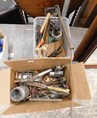 Lot 1583 - Various tools, to include spray guns, hand...