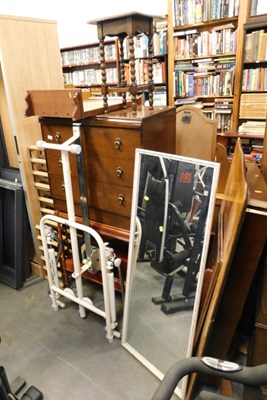 Lot 1608 - A group of furniture, to include a Victorian...