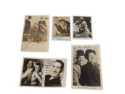 Lot 547 - A collection of photographs of film...