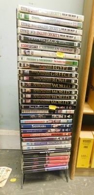 Lot 1615 - DVDs, to include English Cricket, The Story of...