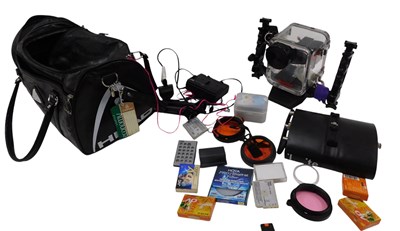 Lot 582 - An Ikelite digital housing for an underwater...