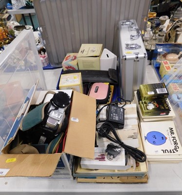 Lot 2035 - A JVC 700X digital zoom camcorder, together...
