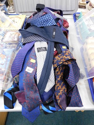 Lot 2037 - Various ties, silk and other, to include Pink...