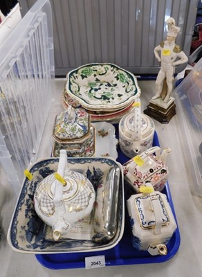 Lot 2043 - Decorative china and effects, to include a...
