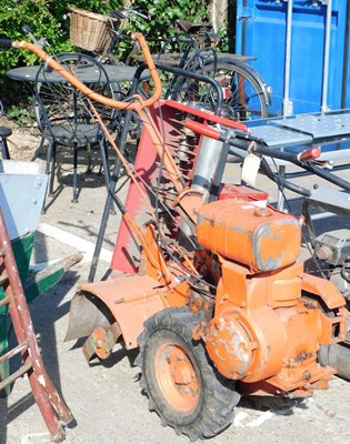 Lot 1656 - A Howard 350 petrol rotavator, and a Countax...