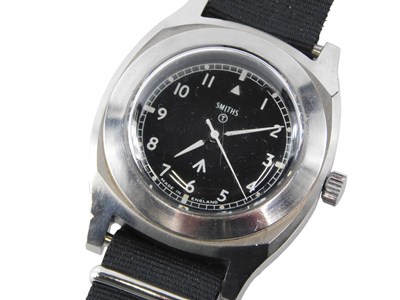 Lot 718 - An unusual Smiths and military wristwatch,...