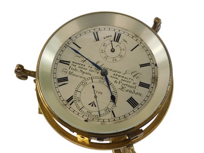 Lot 721 - A marine chronometer by A Johannsen, number...