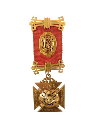 Lot 741 - A 9ct gold Royal Order of the Antediluvian...