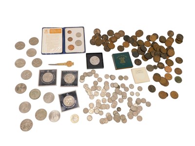 Lot 748 - A large quantity of mainly cupro-nickel and...