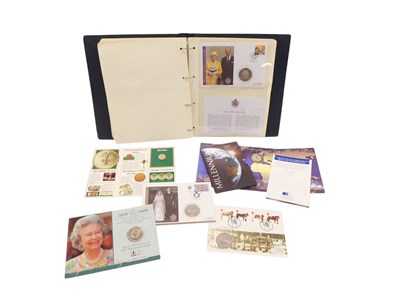Lot 757 - A quantity of coin covers, mainly relating to...