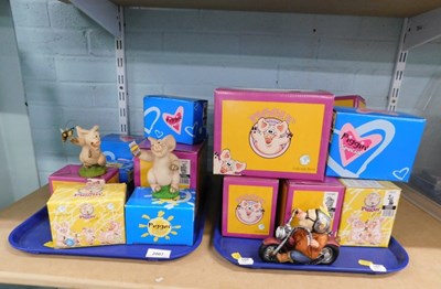 Lot 2007 - A quantity of boxed Piggin figures, to include...