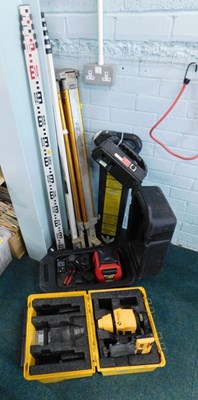 Lot 2031 - A quantity of surveying equipment, to include...