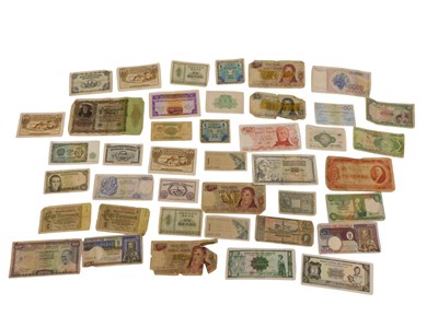 Lot 763 - A quantity of foreign banknotes.