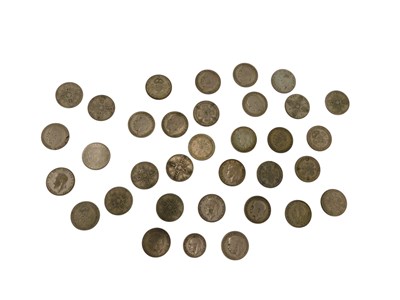 Lot 771 - A quantity of mainly part silver two shilling...