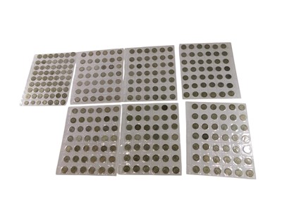 Lot 778 - A quantity of shilling coins, to include some...