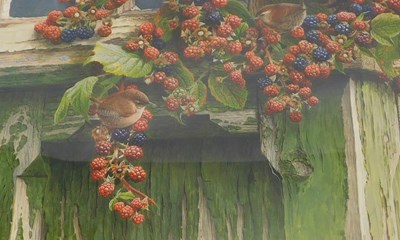 Lot 790 - After Andrew Hutchinson. Sparrows,...