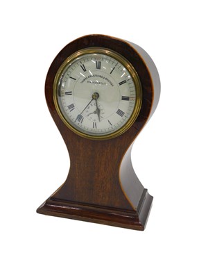 Lot 885 - Edwardian mahogany and boxwood strung...