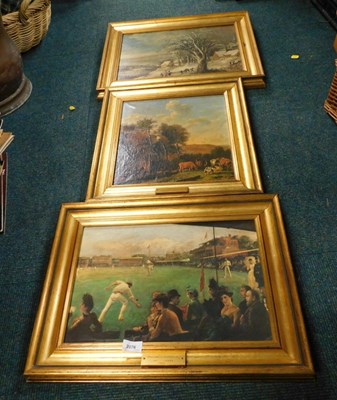 Lot 2076 - Various pictures and prints, including a...