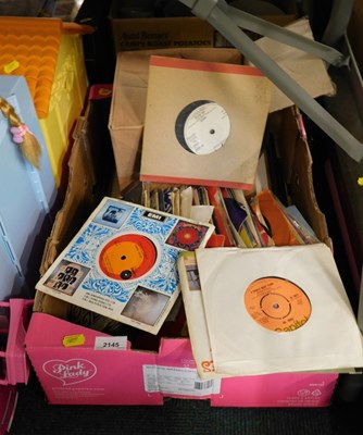 Lot 2145 - A quantity of 45 records, to include Jennifer...